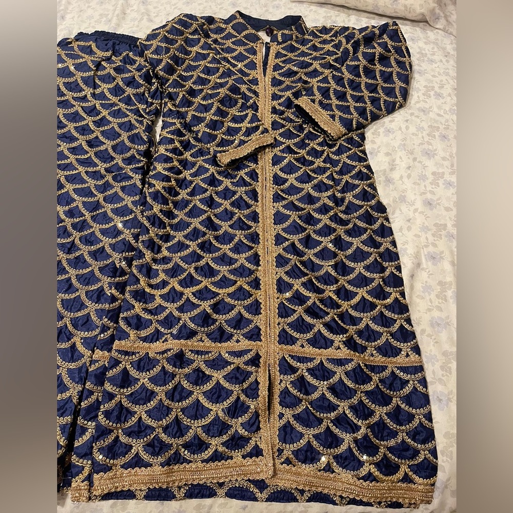Boutique suit with palazzo,wedding or party wear